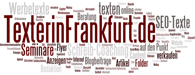 Texterin Frankfurt